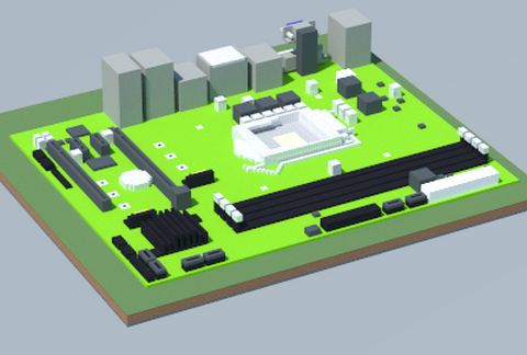 Материнская плата Intel B250M-C PRIME в Майнкрафт — скриншот 3