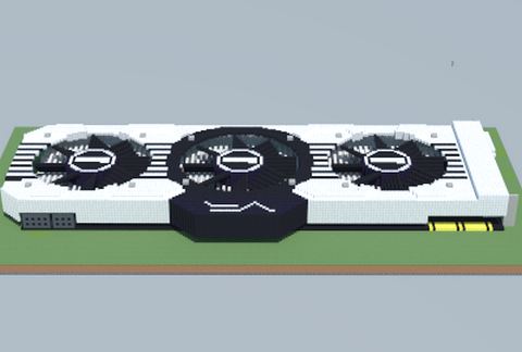 Игровая видеокарта НВИДИА GeForce GTX 1080 в Майнкрафт — скриншот 3