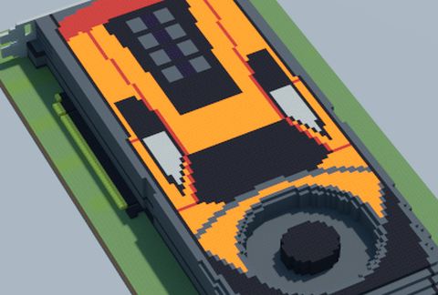Видеокарта NVIDIA GeForce GTX 580 в Майнкрафт — скриншот 3