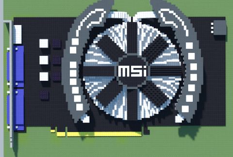 Видеокарта NVIDIA GeForce GTX 650 Ti в Майнкрафте — скриншот 2