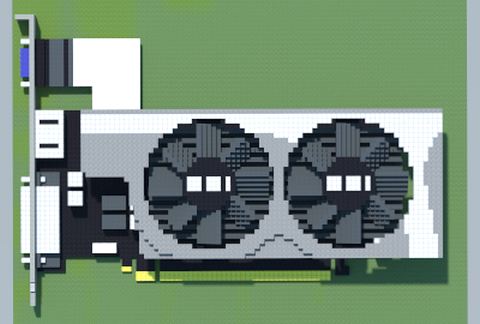 Компактный системный блок NVIDIA GeForce GT 430 в стиле Майнкрафт — скриншот 2