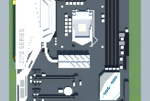 Материнская плата Intel Z170-DELUXE в Майнкрафт — скриншот 2