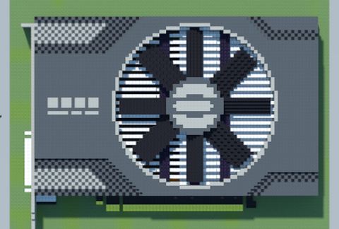 Компьютерная видеокарта NVIDIA GeForce GTX 1060 SC Gaming в Майнкрафте — скриншот 2