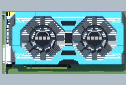 Компактная видеокарта NVIDIA GeForce GTX 970 для Майнкрафт-экспозиции — скриншот 2