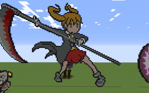 Дом Мэки из Soul Eater в Майнкрафт — скриншот 2