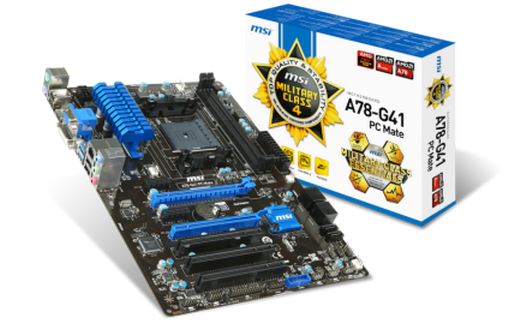 Материнская плата MSI AMD A78-G41 в стиле Майнкрафт — скриншот 3