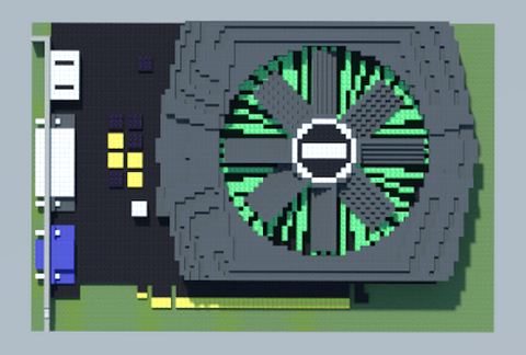 Видеокарта GeForce GTX 750 от ASUS в Майнкрафте