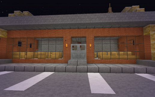 Ресторан быстрого питания Макдоналдс в Майнкрафт