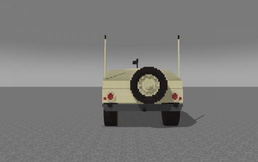 Пустынный бронеавтомобиль Humvee — скриншот 2