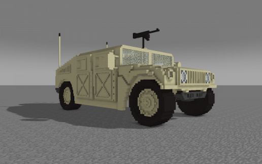 Пустынный бронеавтомобиль Humvee — скриншот 3