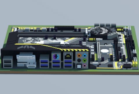 Материнская плата Intel Z370-PRO TUF GAMING в Майнкрафт