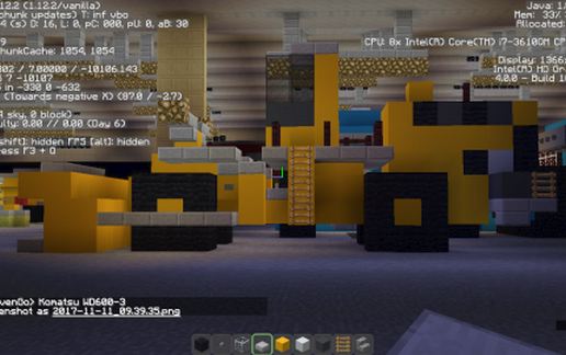 Колёсный бульдозер Komatsu WD600-3