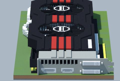 Видеокарта NVIDIA GeForce GTX 660 Ti DirectCU II TOP из Майнкрафта — скриншот 2