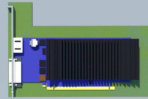 Видеокарта NVIDIA GT 1030 в Майнкрафте
