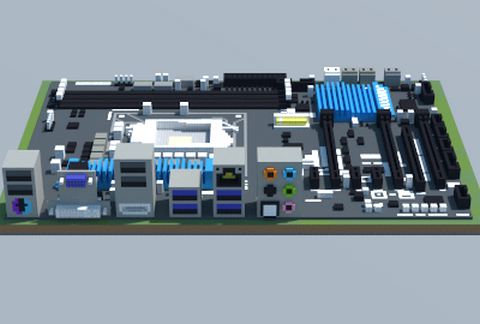 Материнская плата Gigabyte Z77X-D3H в Майнкрафт — скриншот 2