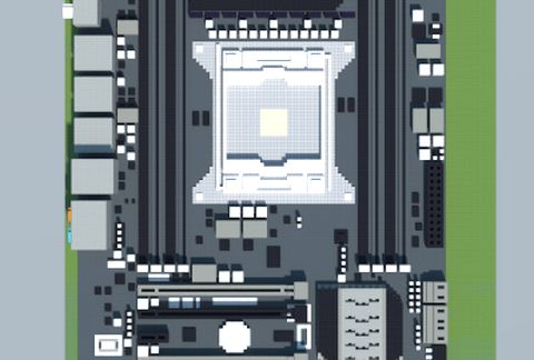 Материнская плата Intel X79A-GD45 Plus в Майнкрафт