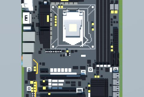 Материнская плата Intel Z87 Extreme4 в Майнкрафт