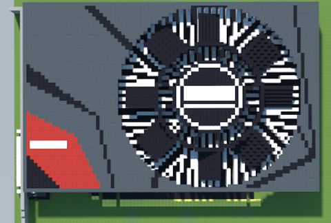 Компактная видеокарта AMD Radeon R7 360 для Майнкрафт-экстерьера
