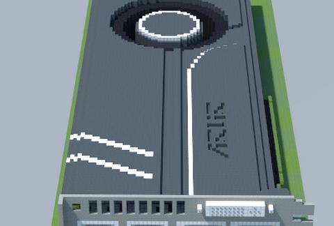 Современная видеокарта NVIDIA GeForce GTX 1070 Ti Turbo в Майнкрафт — скриншот 2