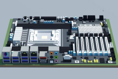 Современное здание в стиле Gigabyte Intel MW51-HP0 — скриншот 2