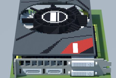 Компактная видеокарта GTX 760 из Майнкрафта — скриншот 2