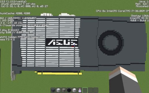 Корректная сборка видеокарты NVIDIA GeForce GTX 480 в Майнкрафт — скриншот 2