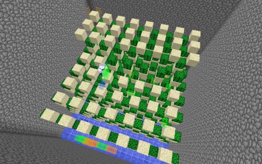 15-этажная ферма кактусов 8x7–8x8 для Майнкрафт — скриншот 4