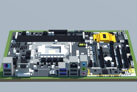 Материнская плата Intel B150-PLUS в Майнкрафт — скриншот 2