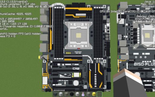 Материнская плата Intel X99-UD5 WIFI в Майнкрафт