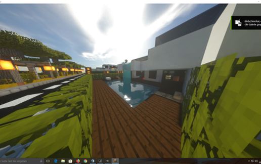 Современная вилла Modern Villa 3 для Майнкрафт — скриншот 2