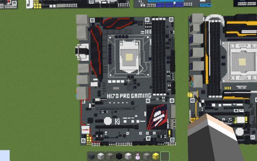 Материнская плата Intel H170 PRO GAMING в Майнкрафт