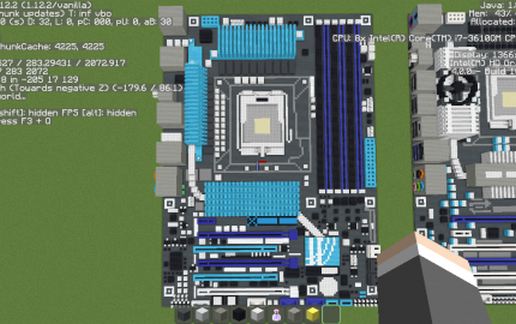 Материнская плата Intel P6X58D Premium для Майнкрафта