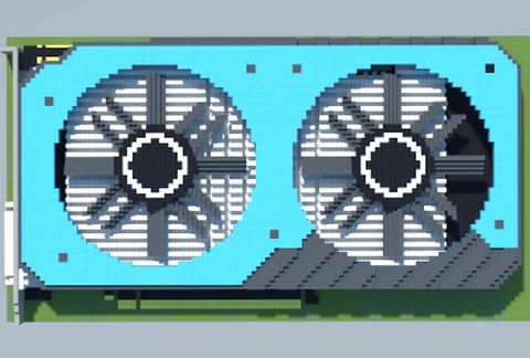 Видеокарта NVIDIA GeForce GTX 950 STORMX DUAL в Майнкрафте