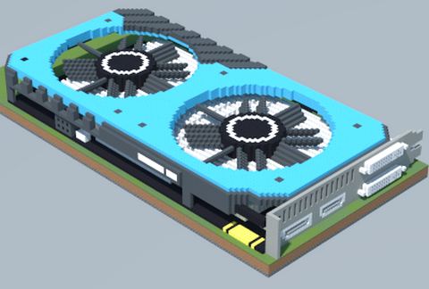 Видеокарта NVIDIA GeForce GTX 950 STORMX DUAL в Майнкрафте — скриншот 2