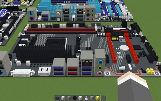 Материнская плата AMD AB350-GAMING в Майнкрафт — скриншот 2