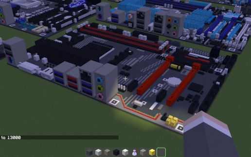 Материнская плата AMD AB350-GAMING в Майнкрафт — скриншот 3