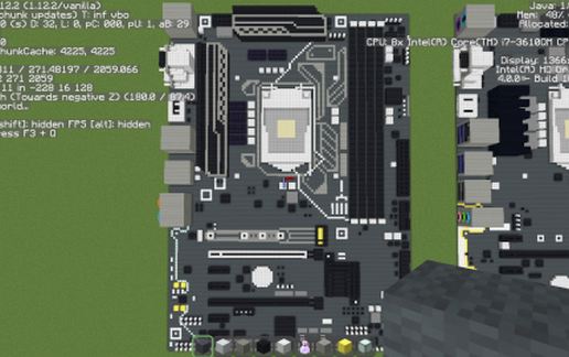 Материнская плата MSI Z270-A PRO в Майнкрафт — скриншот 2