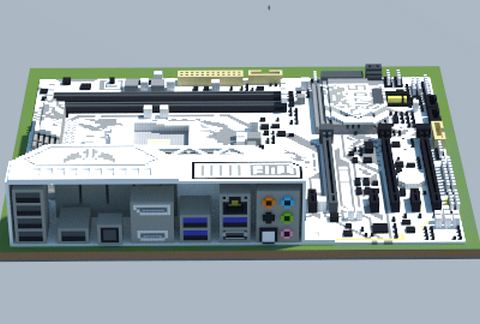 Материнская плата Intel Z170 SABERTOOTH S в Майнкрафт — скриншот 2