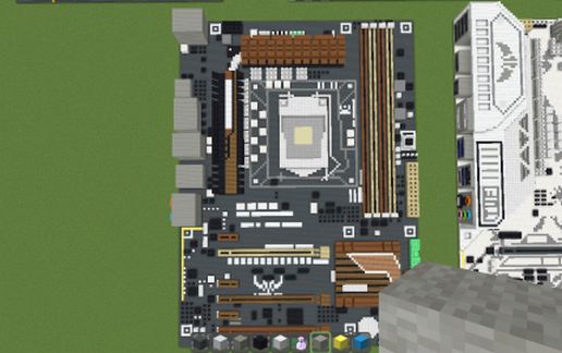 Материнская плата Intel Z97 Sabertooth Mark II в Майнкрафт — скриншот 2