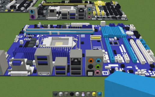 Материнская плата Intel Z77-D3H в Майнкрафт — скриншот 2