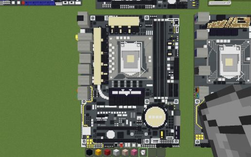 Материнская плата Intel Z97-DELUXE от ASUS в Майнкрафте