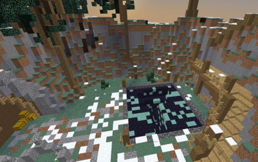 Тюремная шахта для Майнкрафт с суровым индустриальным стилем — скриншот 4