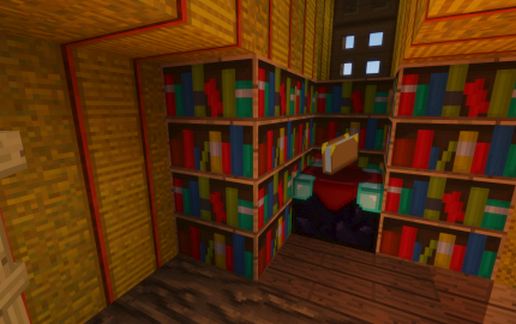 Мини домик для троих игроков в Майнкрафт — скриншот 3