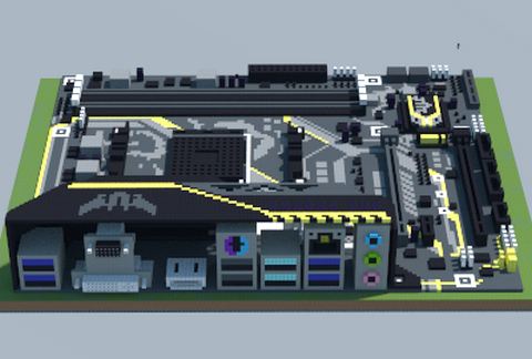 Игровой системный блок в стиле ASUS TUF — скриншот 2