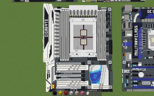 Современный техно-дом в стиле материнской платы AMD X399-DESIGNARE EX