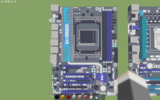Материнская плата AMD 890FXA-GD70 для базы в стиле техно