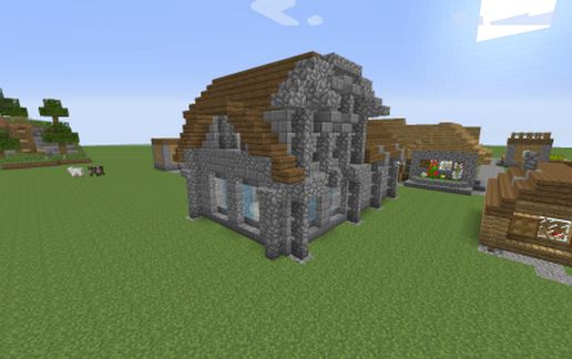 Роскошный особняк Rich Mansion для выживания в Майнкрафт