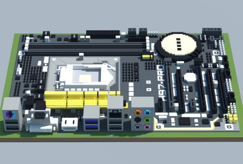Материнская плата Intel H97-PRO от ASUS в Майнкрафт — скриншот 2