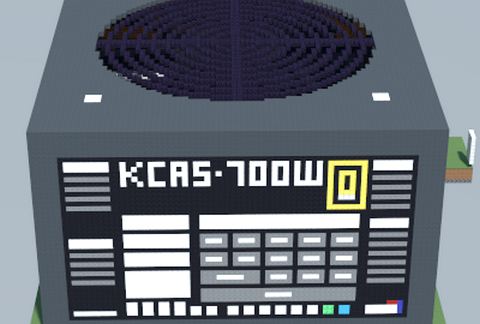 Компактный блок питания Aerocool KCAS 700W для Майнкрафт