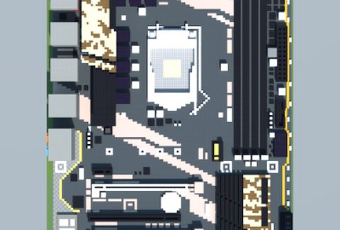 Материнская плата Intel GA-X150-PRO ECC в Майнкрафт